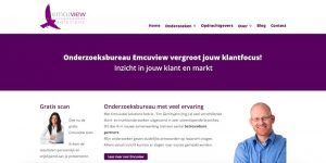 Een WordPress site - www.emcuview.nl